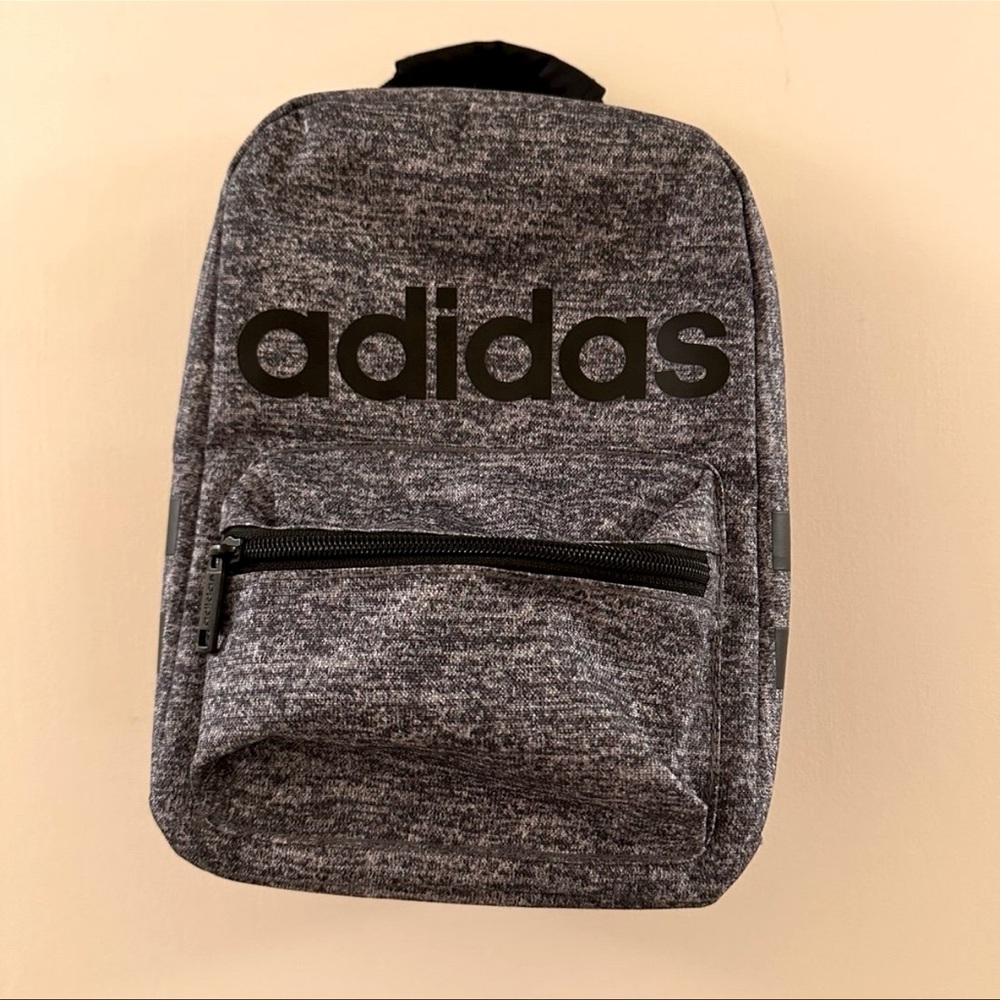 Adidas Lunch Bag in Gray and Black